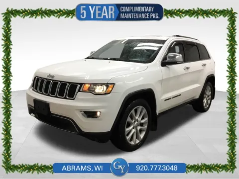 White 2017 Jeep Grand Cherokee Limited for sale in Abrams, WI