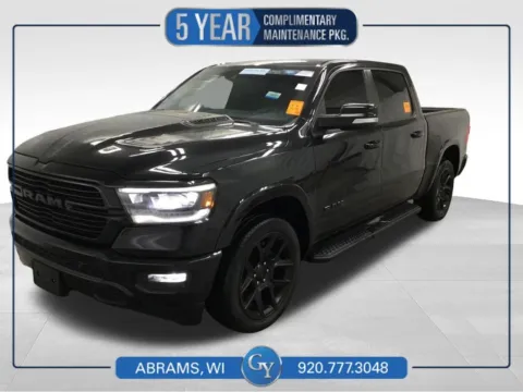 Black 2022 Ram 1500 Laramie for sale in Abrams, WI