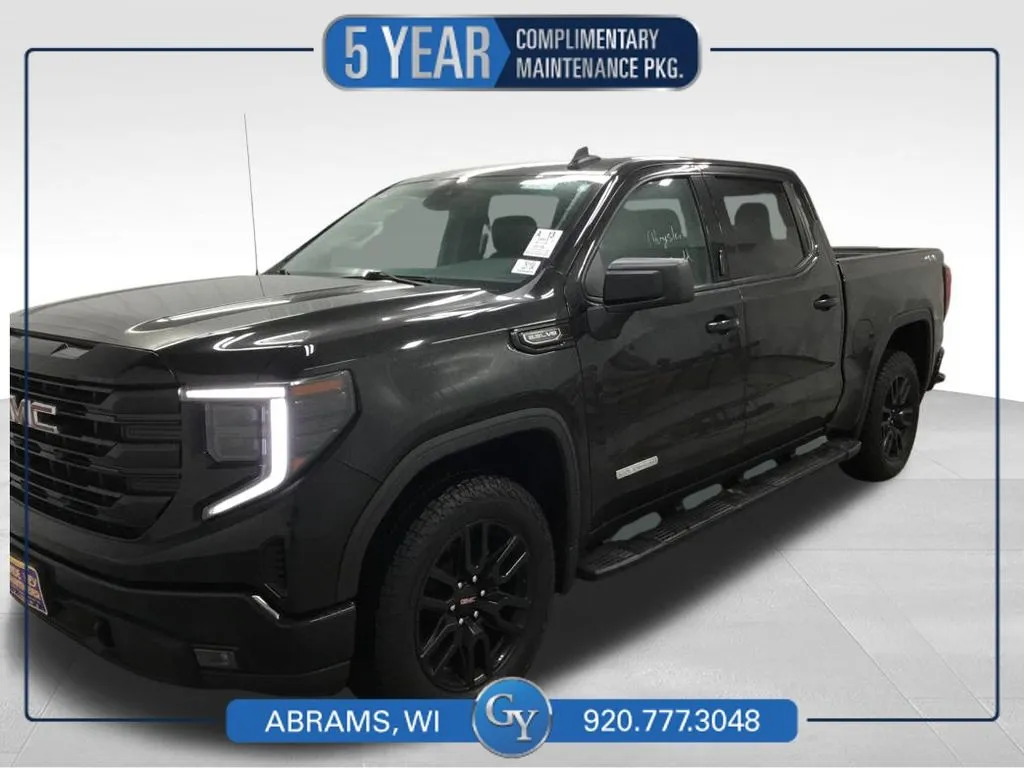 Black 2022 GMC Sierra 1500 Elevation for sale in Abrams, WI