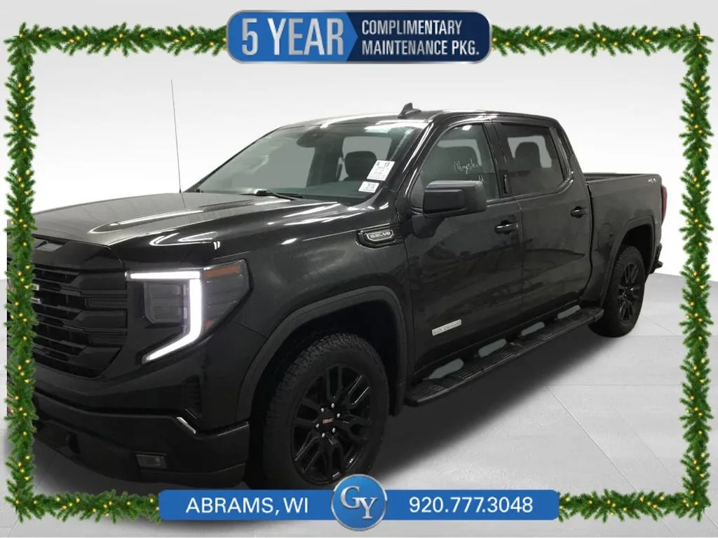 Black 2022 GMC Sierra 1500 Elevation for sale in Abrams, WI