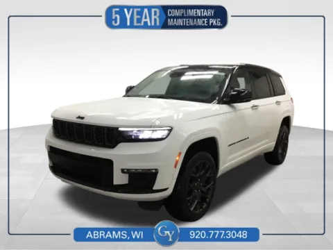 White 2023 Jeep Grand Cherokee L Summit for sale in Abrams, WI
