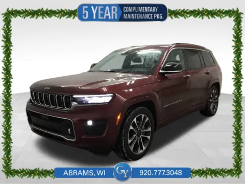 Red 2023 Jeep Grand Cherokee L Overland for sale in Abrams, WI