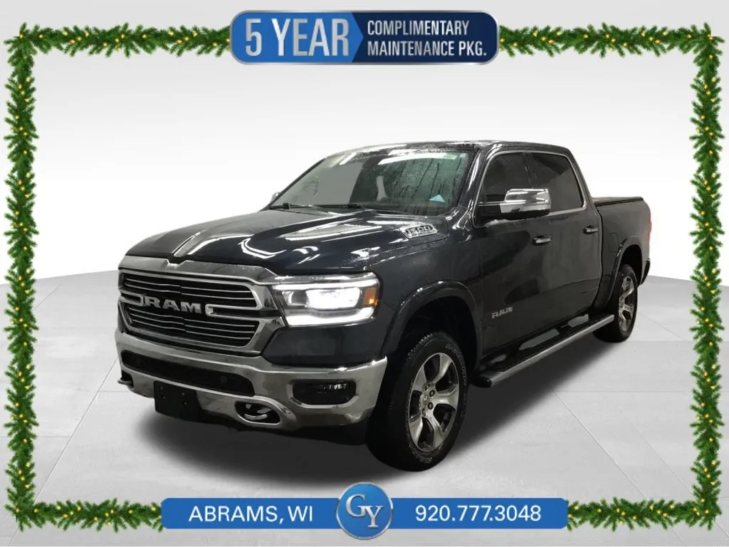 Blue 2019 Ram 1500 Laramie for sale in Abrams, WI