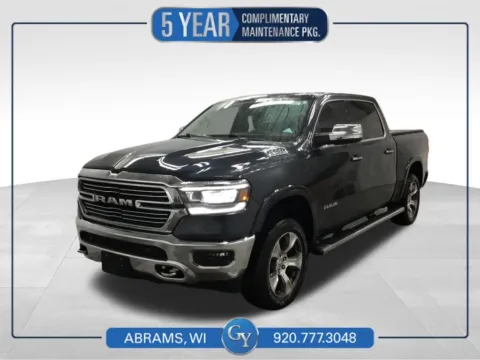 Blue 2019 Ram 1500 Laramie for sale in Abrams, WI