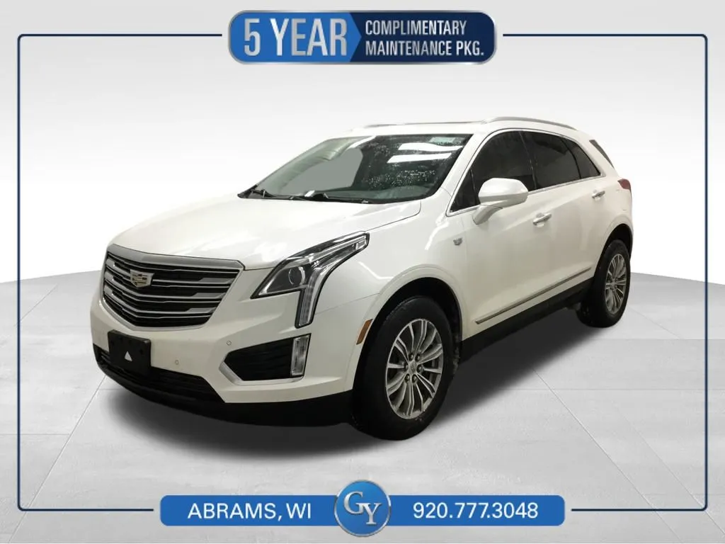 White 2018 Cadillac XT5 Luxury for sale in Abrams, WI