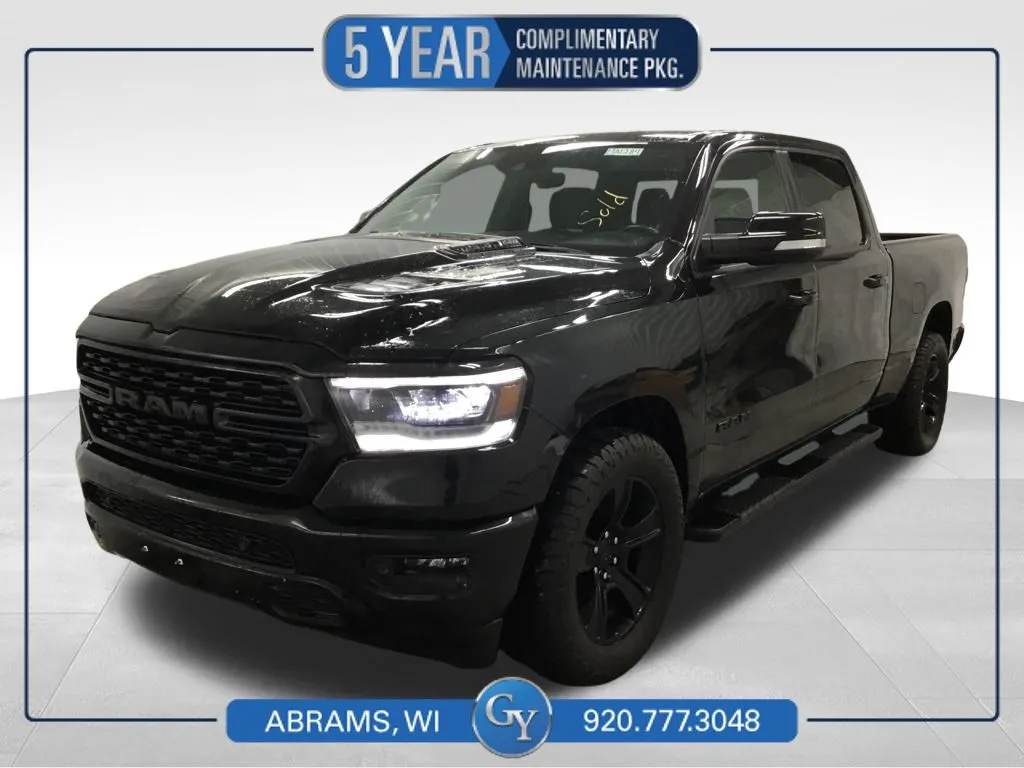 Black 2022 Ram 1500 Laramie for sale in Abrams, WI
