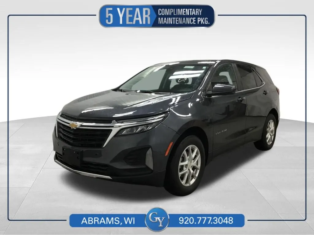 Gray 2023 Chevrolet Equinox LT for sale in Abrams, WI