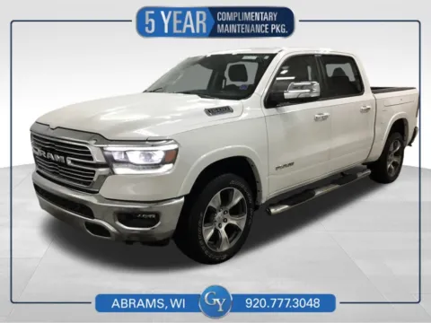 White 2021 Ram 1500 Laramie for sale in Abrams, WI