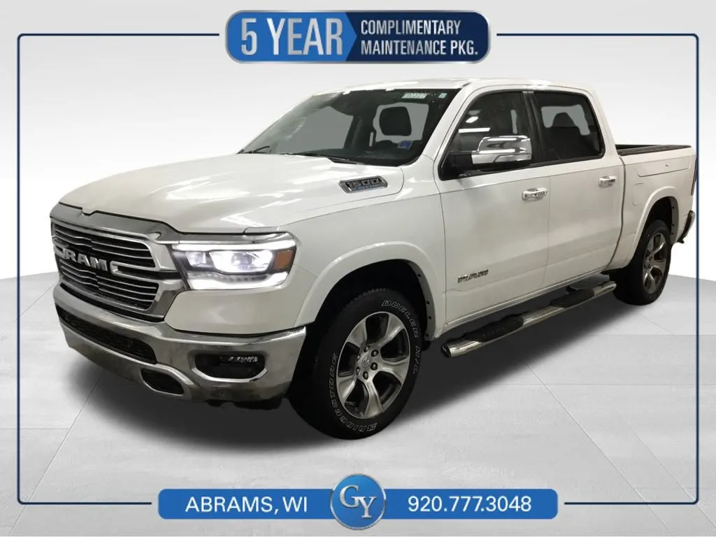 White 2021 Ram 1500 Laramie for sale in Abrams, WI