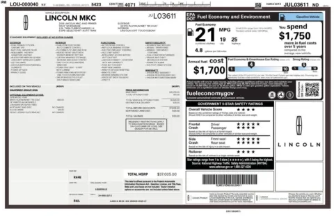 Photos of 2018 Lincoln MKC Premiere for sale in Abrams, WI at Gregg Young Abrams Chrysler Dodge Jeep Ram