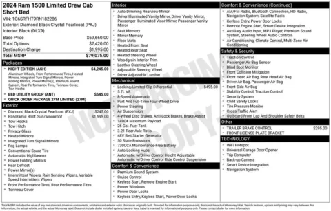 Photos of 2024 Ram 1500 Limited for sale in Abrams, WI at Gregg Young Abrams Chrysler Dodge Jeep Ram