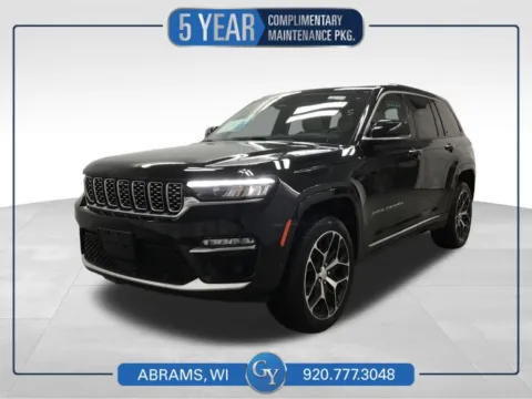 Black 2023 Jeep Grand Cherokee Summit Reserve for sale in Abrams, WI