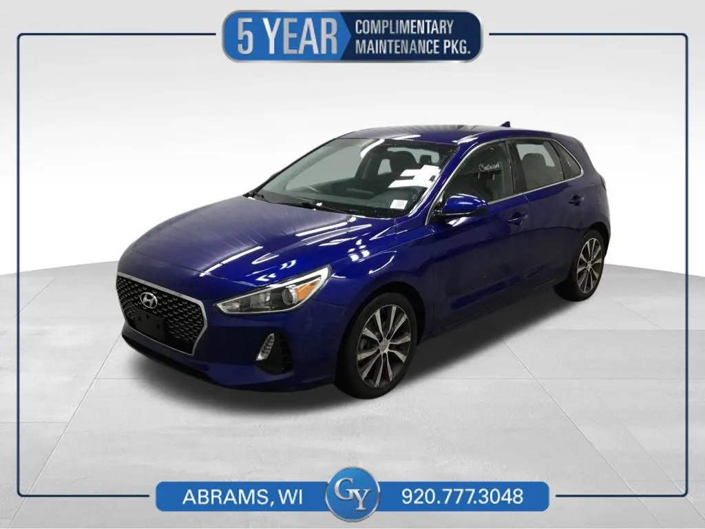 Blue 2019 Hyundai Elantra GT for sale in Abrams, WI