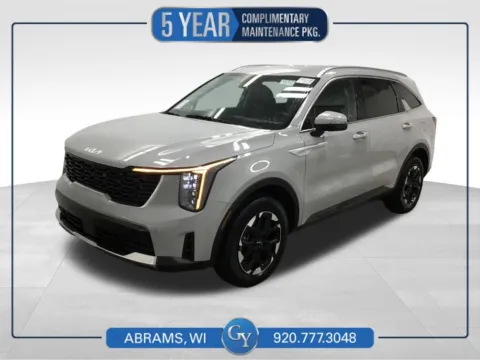 Gray 2025 Kia Sorento S for sale in Abrams, WI