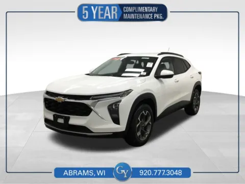 White 2024 Chevrolet Trax LT for sale in Abrams, WI