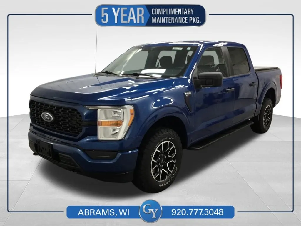 Blue 2022 Ford F-150 XL for sale in Abrams, WI