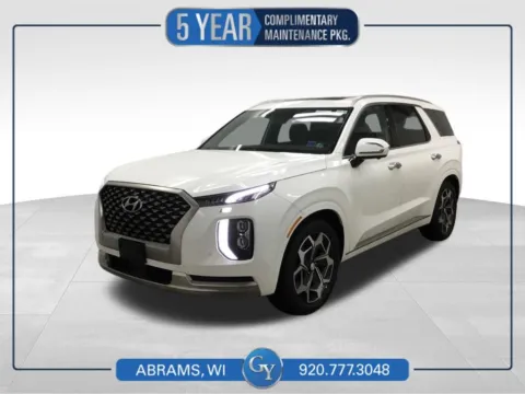 White 2022 Hyundai Palisade Calligraphy for sale in Abrams, WI