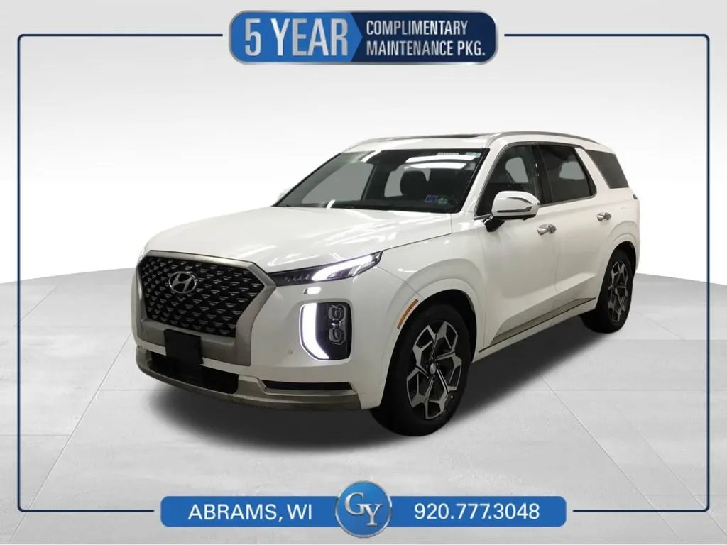 White 2022 Hyundai Palisade Calligraphy for sale in Abrams, WI