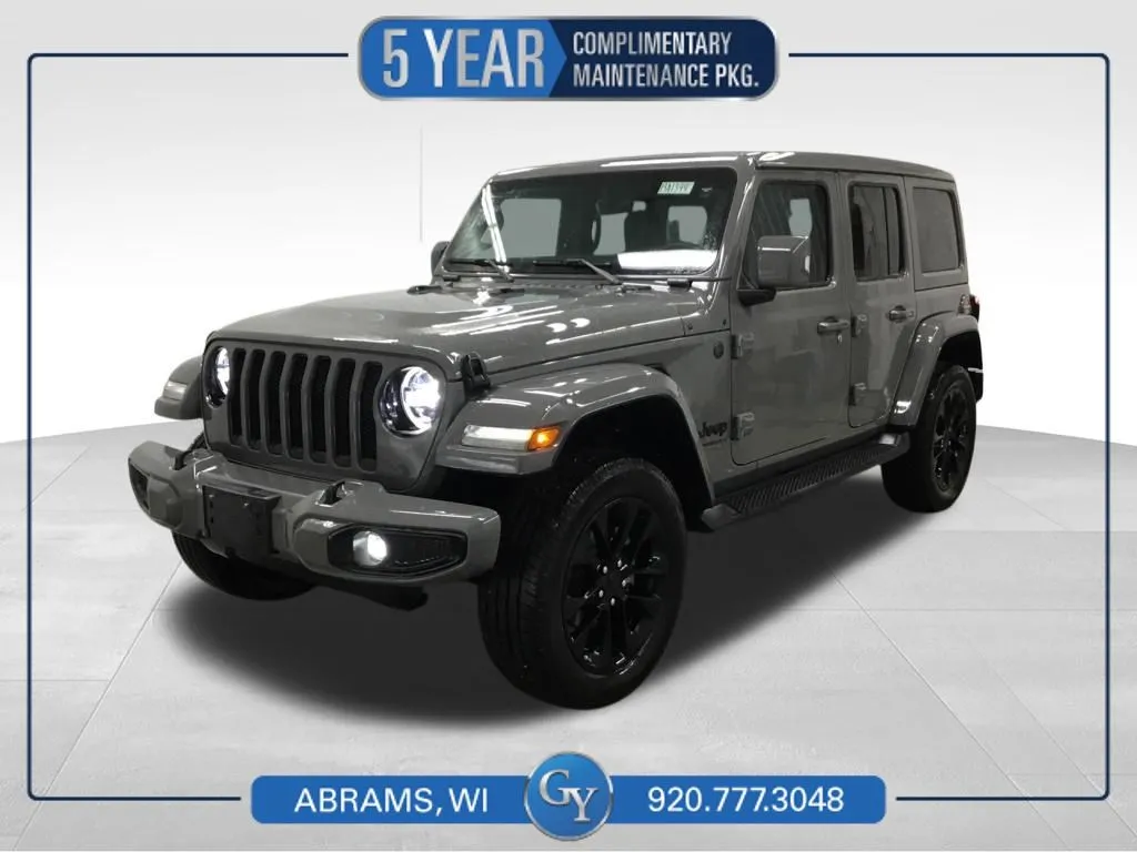 Gray 2023 Jeep Wrangler Altitude for sale in Abrams, WI