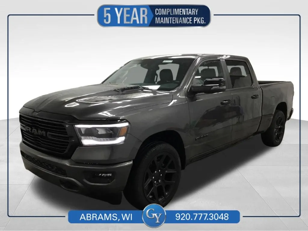 Gray 2023 Ram 1500 Laramie for sale in Abrams, WI