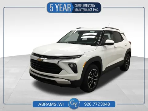 White 2025 Chevrolet TrailBlazer LT for sale in Abrams, WI