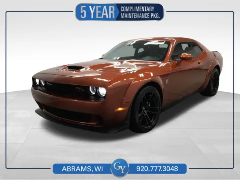 Orange 2023 Dodge Challenger R/T Scat Pack Widebody for sale in Abrams, WI