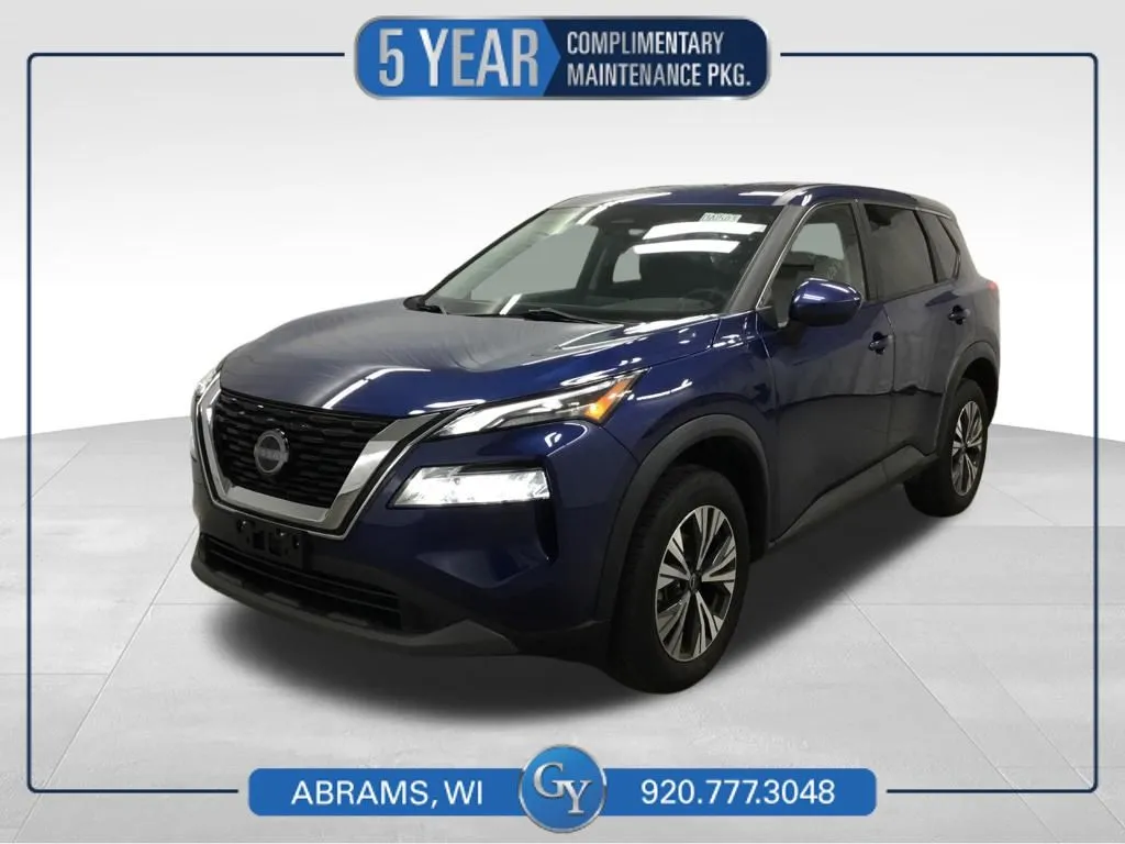 Blue 2023 Nissan Rogue SV for sale in Abrams, WI