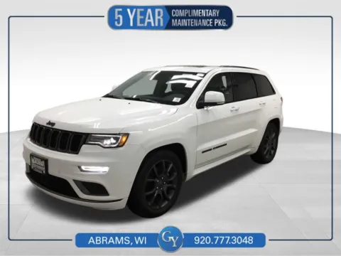 White 2021 Jeep Grand Cherokee High Altitude for sale in Abrams, WI