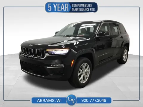 Black 2023 Jeep Grand Cherokee Limited for sale in Abrams, WI