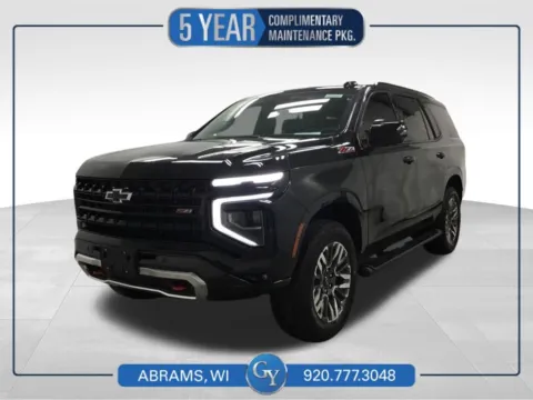 Black 2025 Chevrolet Tahoe Z71 for sale in Abrams, WI