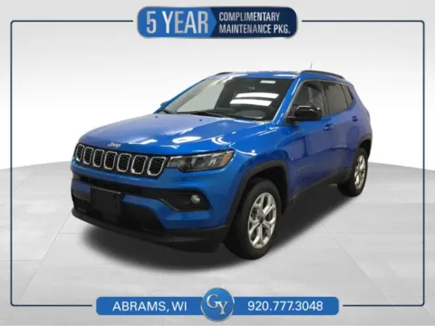 Blue 2025 Jeep Compass Latitude for sale in Abrams, WI