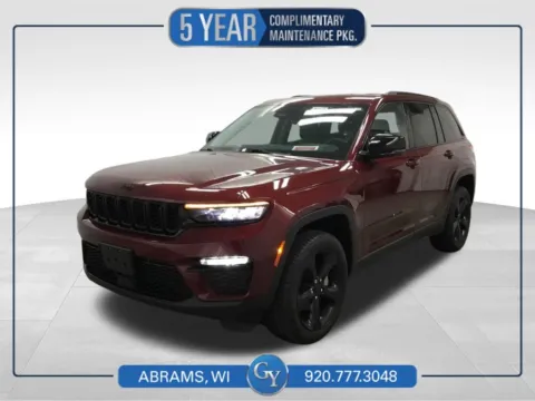 Red 2023 Jeep Grand Cherokee Limited for sale in Abrams, WI