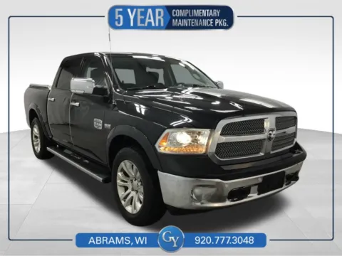 Black 2016 Ram 1500 Laramie Longhorn for sale in Abrams, WI