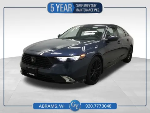 Blue 2023 Honda Accord Hybrid Touring for sale in Abrams, WI