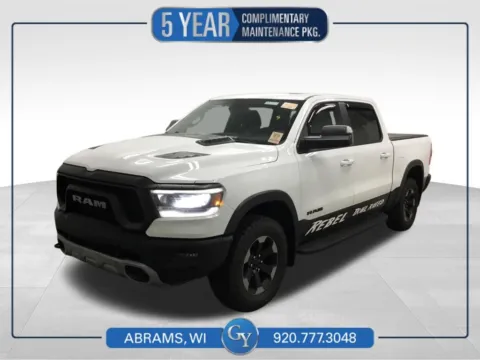 White 2019 Ram 1500 Rebel for sale in Abrams, WI
