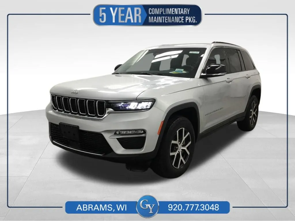 Silver 2025 Jeep Grand Cherokee Limited for sale in Abrams, WI