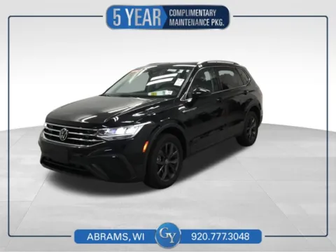 Black 2022 Volkswagen Tiguan 2.0T SE for sale in Abrams, WI
