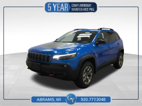 Blue 2022 Jeep Cherokee Trailhawk for sale in Abrams, WI