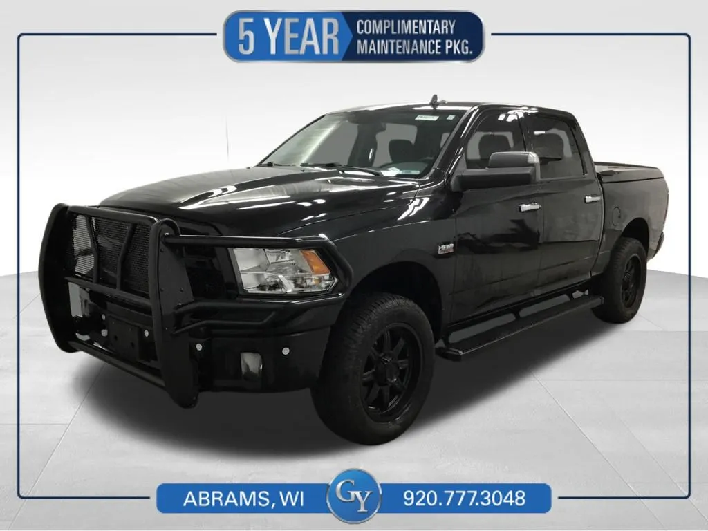Black 2017 Ram 1500 Big Horn for sale in Abrams, WI