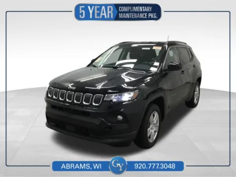 Black 2022 Jeep Compass Latitude for sale in Abrams, WI