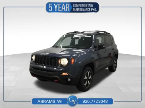 Blue 2022 Jeep Renegade Trailhawk for sale in Abrams, WI