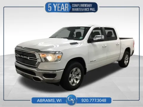 White 2024 Ram 1500 Laramie for sale in Abrams, WI