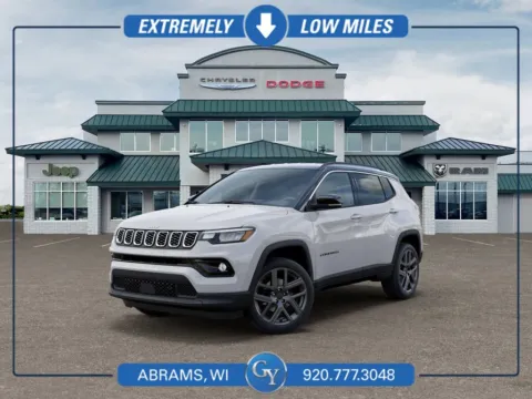 White 2026 Jeep Compass Limited for sale in Abrams, WI