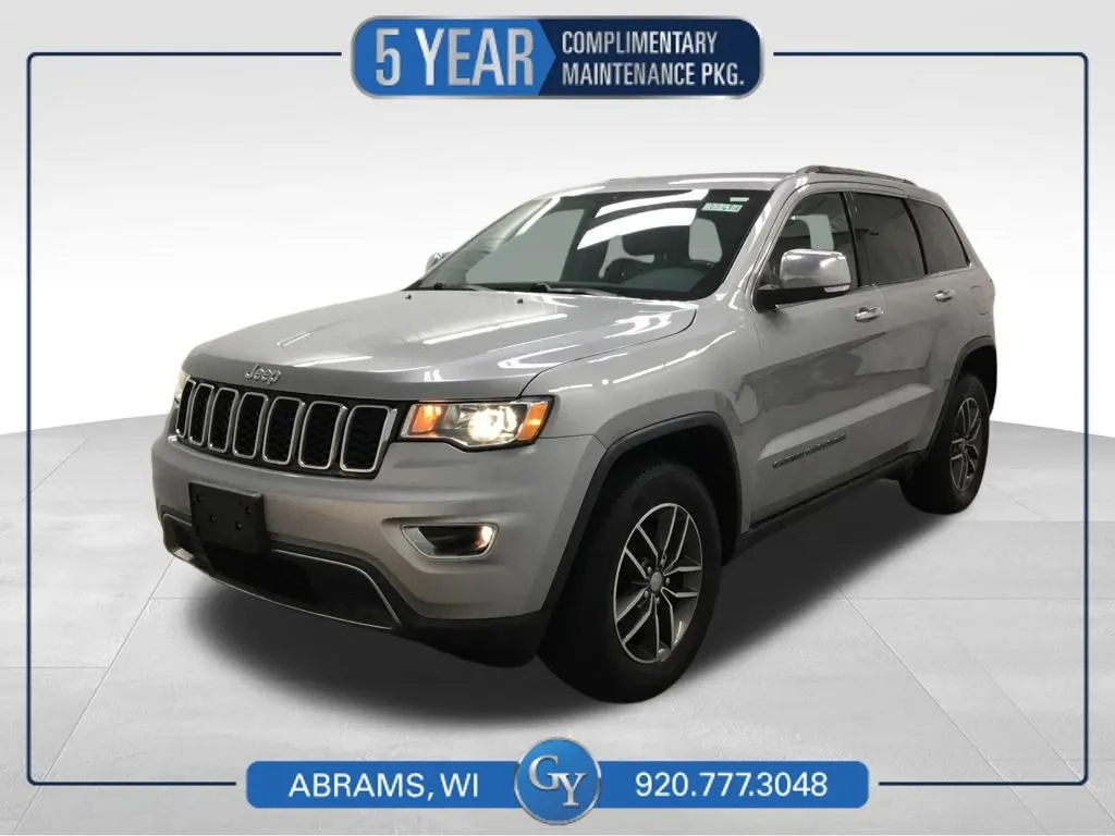 Silver 2018 Jeep Grand Cherokee Limited for sale in Abrams, WI
