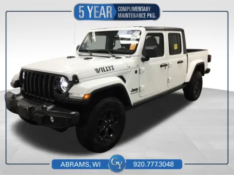 White 2022 Jeep Gladiator Willys for sale in Abrams, WI