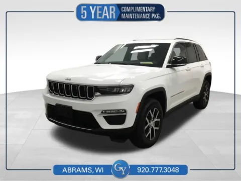 White 2024 Jeep Grand Cherokee Limited for sale in Abrams, WI