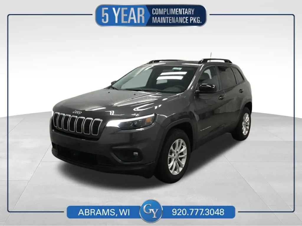 Gray 2022 Jeep Cherokee Latitude Lux for sale in Abrams, WI