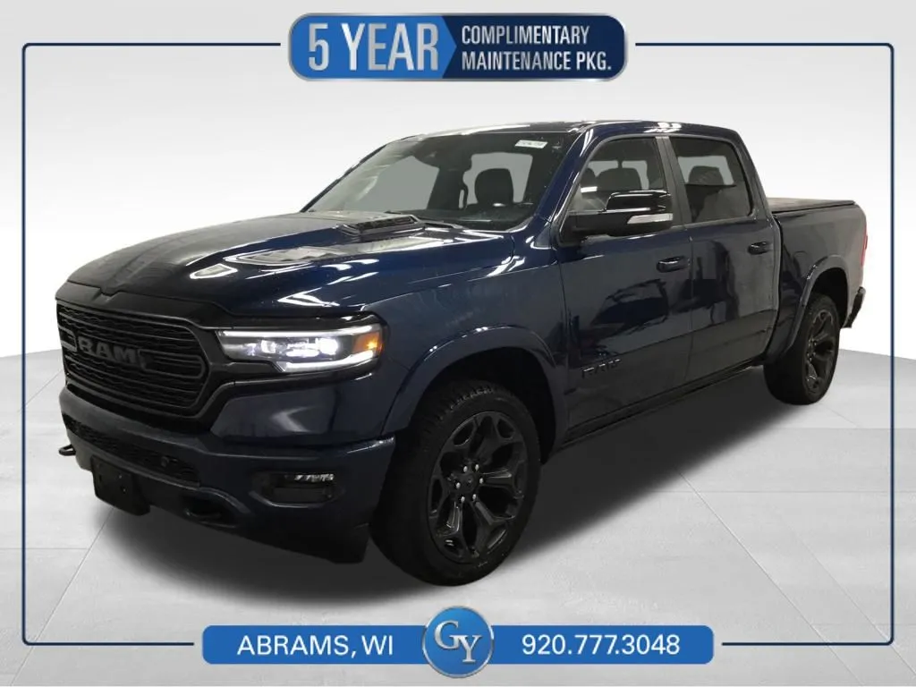 Blue 2022 Ram 1500 Limited for sale in Abrams, WI