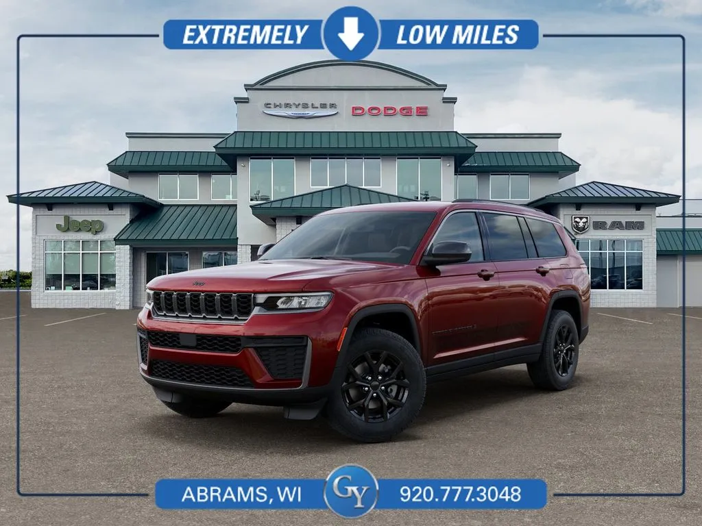 Red 2026 Jeep Grand Cherokee L Laredo for sale in Abrams, WI