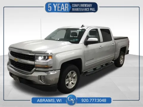 Silver 2018 Chevrolet Silverado 1500 LT for sale in Abrams, WI